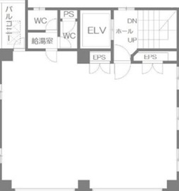 第6矢木ビル 4階 間取り図