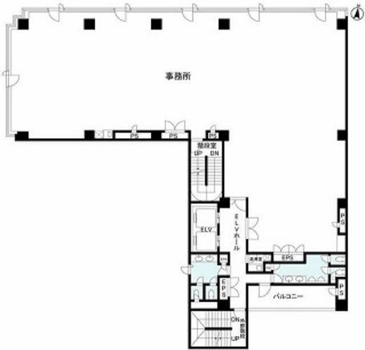 IVY EAST BLDG. 9階 間取り図