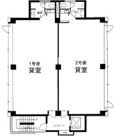 倉島渋谷ビル 401 間取り図