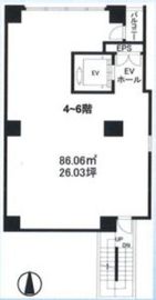 Fine Crest M’S 4階 間取り図