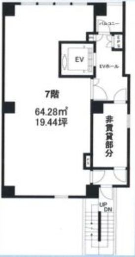 Fine Crest M’S 7階 間取り図
