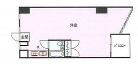 三愛ビル 梅館 302 間取り図