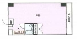 三愛ビル 梅館 401 間取り図