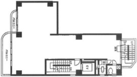 相模屋第2ビル 4階 間取り図