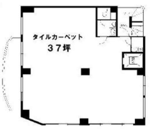 AHAVAビル 6階 間取り図