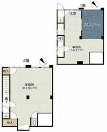 正栄企画ビル 1-2階 間取り図