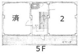 中櫻ビル 5階-2 間取り図