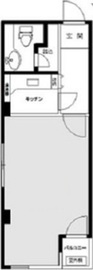 グローリア宮益坂 901 間取り図