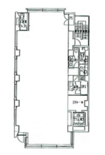 一番町ビルヂング 3階 間取り図