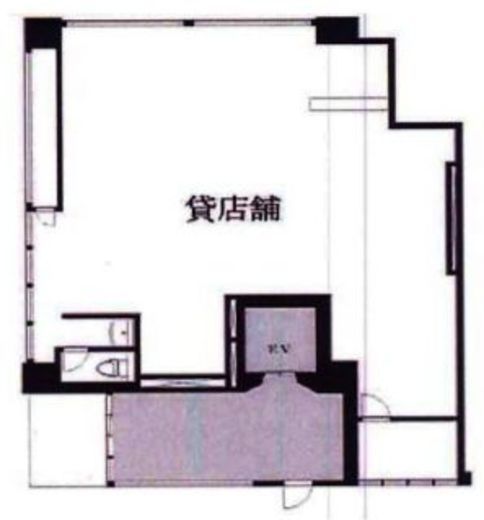 ジャロックビル 101 間取り図