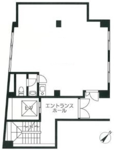 芦沢ビル 1階2 間取り図