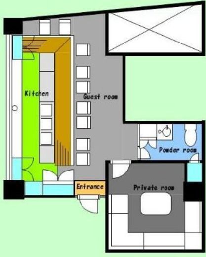 インペリアル六本木フォーラム1号館 106 間取り図