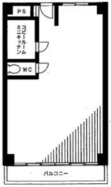 神宮前コーポラス 808 間取り図