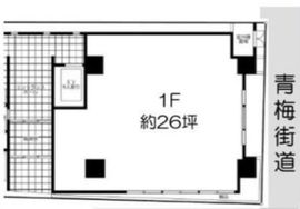レガリア新中野 1階 間取り図