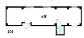 JLBグランエクリュ中野新橋2 201 間取り図