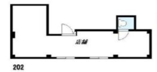 JLBグランエクリュ中野新橋2 202 間取り図