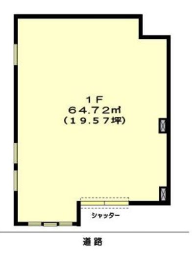 プラムツリー目黒不動前 1階 間取り図