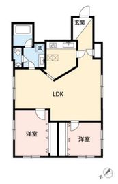 U邸 1階 間取り図