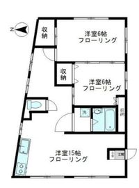 青木ビル 502 間取り図