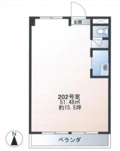 A&Dハウス 202 間取り図