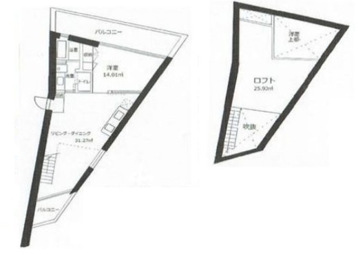 カーサデラソル 302 間取り図