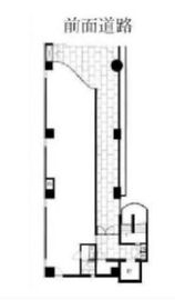 西村ビル(中目黒) 1階 間取り図