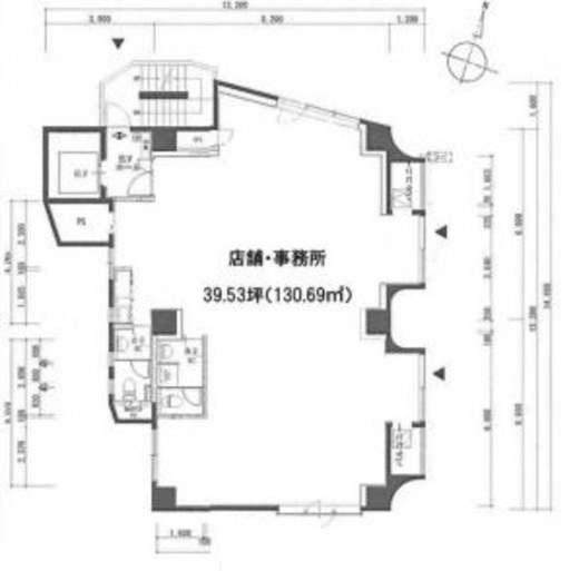 セントヒルズ池尻 6階 間取り図