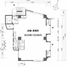 セントヒルズ池尻 6階 間取り図