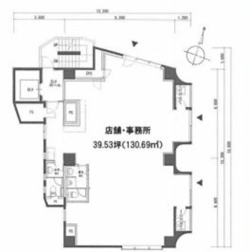 セントヒルズ池尻 7階 間取り図