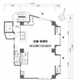 セントヒルズ池尻 7階 間取り図