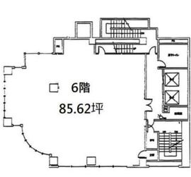 NCビル 6階 間取り図