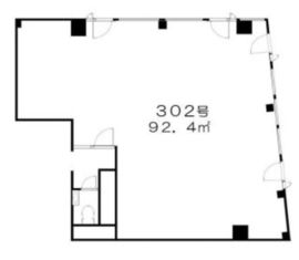 フィオーレ祐天寺 302 間取り図