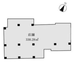 サンシティ祐天寺 B1階 間取り図