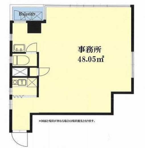 神楽坂法曹ビル 5階 間取り図