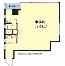 神楽坂法曹ビル 5階 間取り図