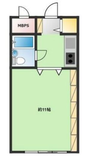 飯田橋ハイタウン 317 間取り図
