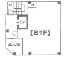 三経43ビル B1階 間取り図