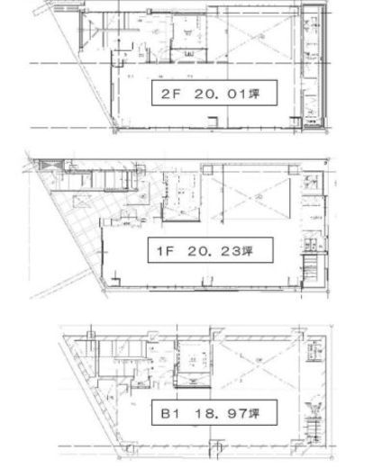 メトロプラザ6 B1-3階 間取り図
