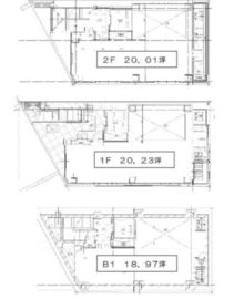 メトロプラザ6 B1-3階 間取り図
