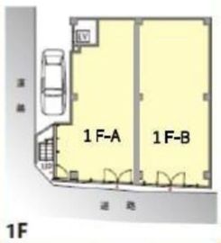 m-frame神宮前 1階B 間取り図