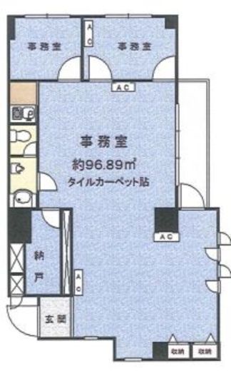 インペリアル六本木2号館 4階 間取り図