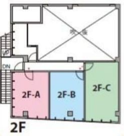 m-frame神宮前 2階B 間取り図
