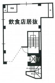 鈴木ビル(西武新宿) 1階 間取り図