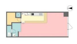 吉野マンション 101 間取り図