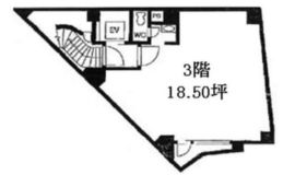 ヤカタビル 3階 間取り図