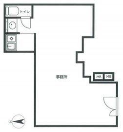 MIB四谷ビル 1階 間取り図