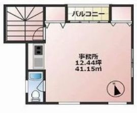 イガリビル2 3階 間取り図