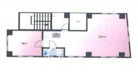 新坂ビル 2階 間取り図
