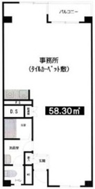 代官山エーデルハイム 106 間取り図