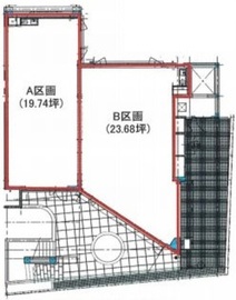 アイディ代官山 1階A 間取り図